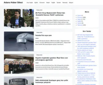 Adana-Haber.com(Adana Haber Sitesi) Screenshot