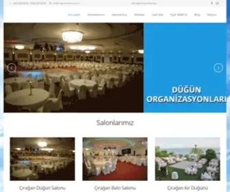 Adanadugunsalonlari.com(Çırağan Balo & Düğün Salonu) Screenshot