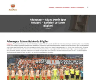 Adanamedya.com(Güncel) Screenshot