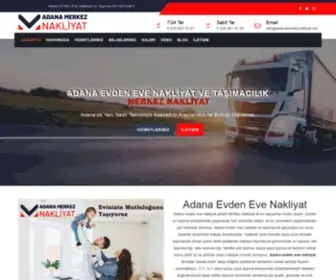 Adanamerkeznakliyat.net(Adana Evden Eve Nakliyat ve Taşımacılık) Screenshot