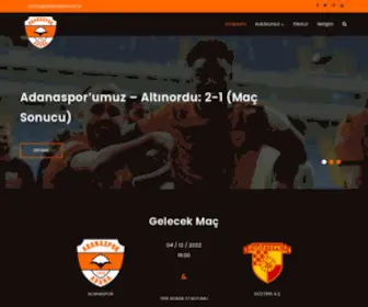 Adanaspor.com.tr Screenshot