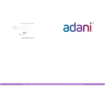 Adaniportal.com(SAP NetWeaver Application Server 7.20) Screenshot
