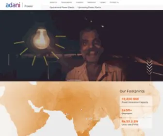 Adanipower.com(Adani Power Limited) Screenshot