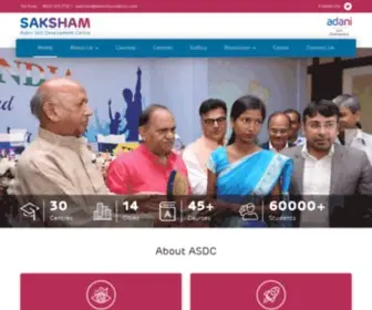 Adanisaksham.com(Adanisaksham) Screenshot