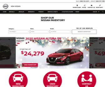 Adanissan.com(Ada Nissan) Screenshot