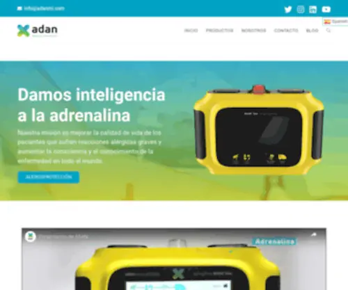 Adanmi.com(Inicio) Screenshot