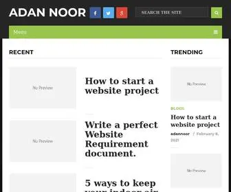 Adannoor.com(Adan Noor) Screenshot