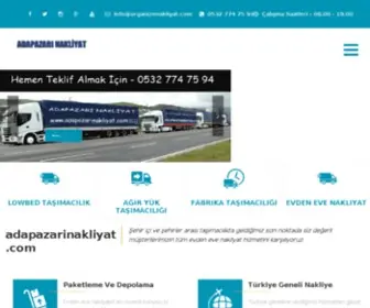 Adapazarinakliyat.com(Adapazarinakliyat) Screenshot