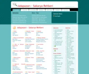 Adapazari.web.tr(Adapazarı) Screenshot