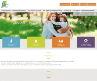 Adapei53.fr(ÉDUQUER) Screenshot