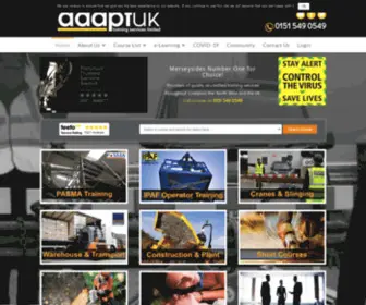 Adapt-Training.co.uk(IPAF Training) Screenshot