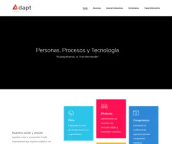 Adapt.cl(Personas, Procesos y Tecnología) Screenshot