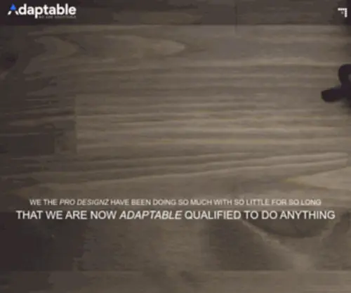 Adaptable.pro(Web Design) Screenshot