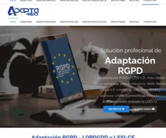 Adaptacion-RGPD.eu(Adaptación RGPD) Screenshot