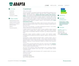 Adapta.cz(Adapta s.r.o) Screenshot