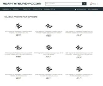 Adaptateurs-PC.com(Adaptateurs et Batteries) Screenshot