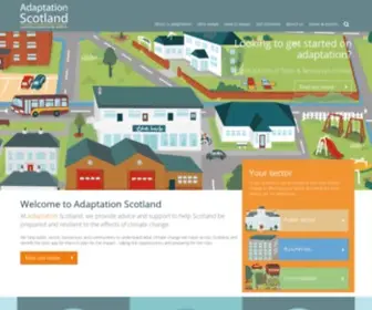 Adaptationscotland.org.uk(Adaptation Scotland) Screenshot