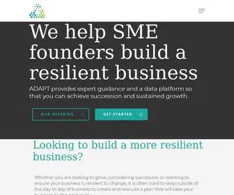 Adaptbydesign.com.au(We help SME founders build a resilient business. ADAPT) Screenshot