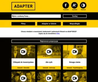 Adapter.pl(Strona główna) Screenshot