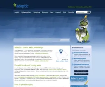 Adaptic.cz(Zdravotní a ergonomické židle Adaptic) Screenshot