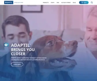 Adaptil.com(Adaptil) Screenshot