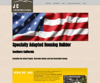 Adaptingmyhome.com(J C CONSTRUCTION) Screenshot