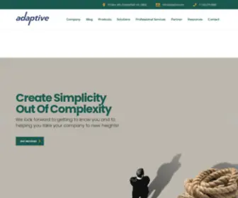 Adaptive.com(Metadata Management and Enterprise Architecture Solutions) Screenshot