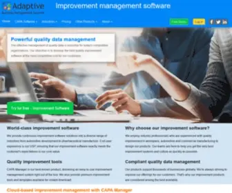 Adaptivebms.com(Improvement software) Screenshot