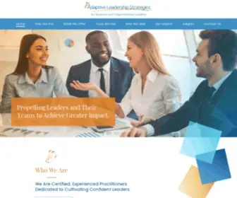 Adaptiveleadershipstrategies.com(For Business and Organizational Leaders) Screenshot