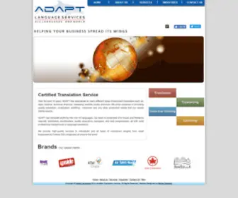 Adaptls.com(Any translation) Screenshot