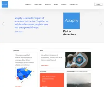 Adaptly.com(Home) Screenshot