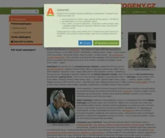 Adaptogeny.cz(Adaptogeny) Screenshot