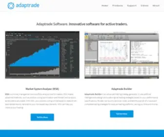 Adaptrade.com(Adaptrade Software) Screenshot