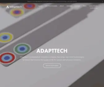 Adapttech.eu(Lower limb) Screenshot