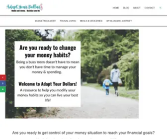 Adaptyourdollars.com(Adapt Your Dollars) Screenshot