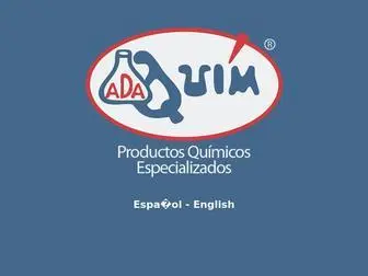 Adaquim.com(Productos Químicos Especializados) Screenshot