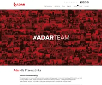Adar.pl(Spedycja Międzynarodowa) Screenshot