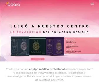 Adaracentroprofesional.com.ar(Tratamientos Flebolinfológicos) Screenshot