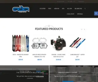 Adaracing.com(Goped Scooter Parts) Screenshot