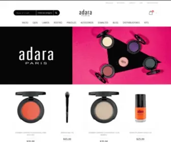 Adaraparis.com(Adara Paris Cosméticos) Screenshot