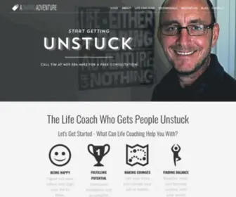 Adaringadventure.com(Life Coach Tim Brownson) Screenshot
