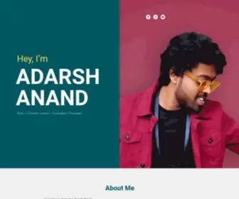 Adarshanand.in(Adarsh Anand) Screenshot