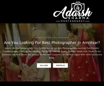 Adarshsharmaphotography.com(Adarsh Sharma Photography) Screenshot