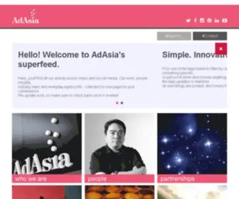 Adasia-US.com(AdAsia Communications Inc) Screenshot