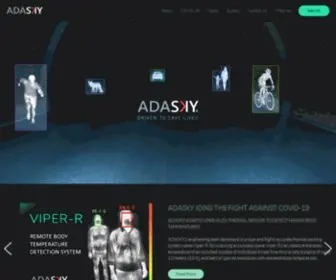 Adasky.com(Driven to Save Lives) Screenshot