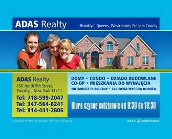 Adasrealty.com(ADAS Realty) Screenshot