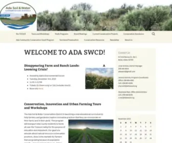 AdaswCD.org(Ada Soil & Water Conservation District) Screenshot