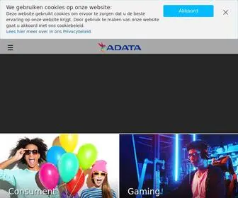 Adata.com(ADATA (Netherlands)) Screenshot