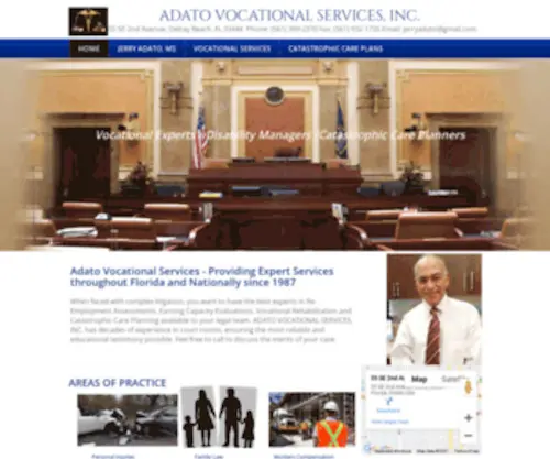 Adato.com(ADATO VOCATIONAL SERVICES) Screenshot