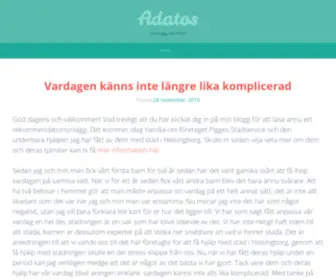 Adatos.se(En blogg om fritid) Screenshot